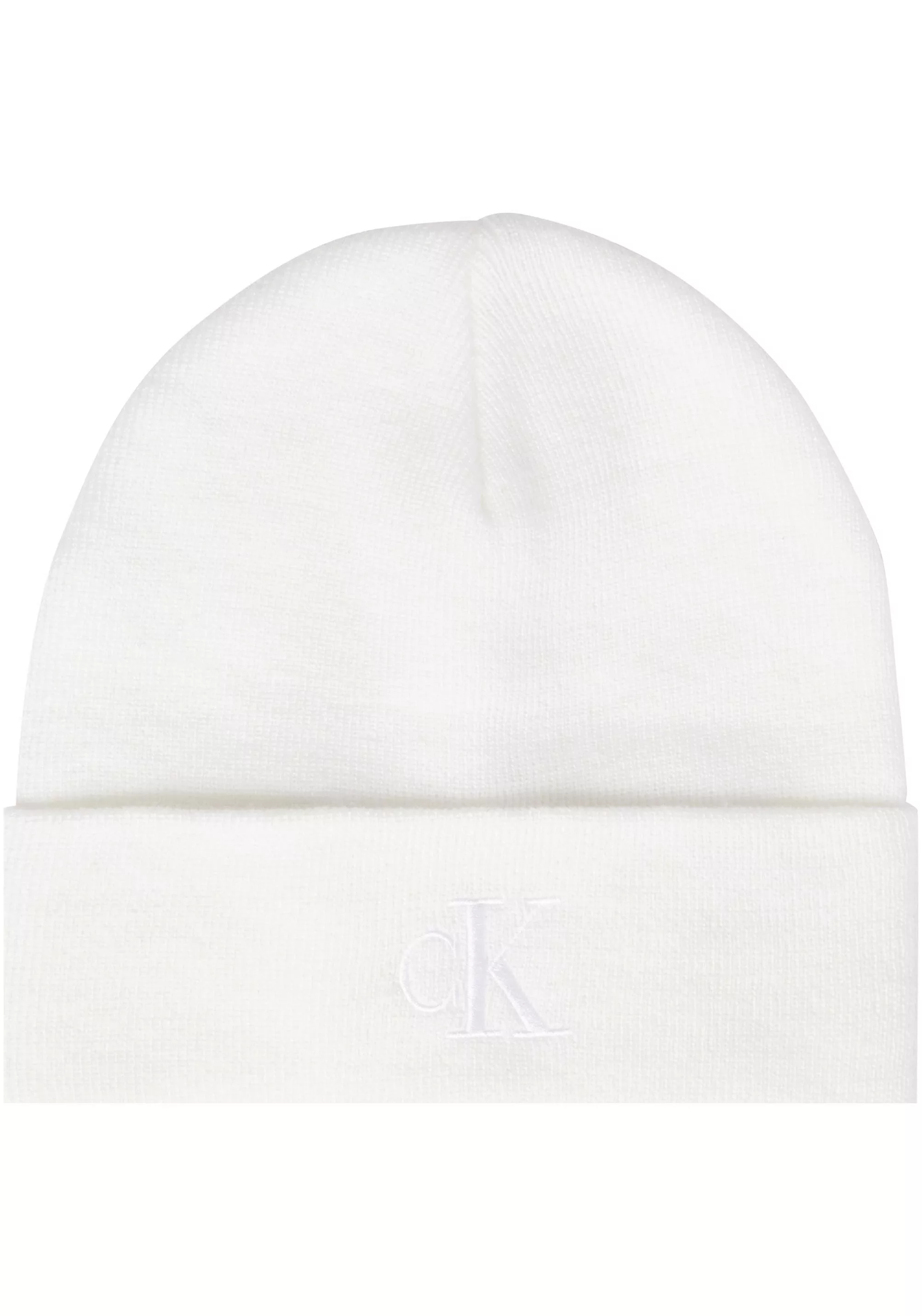 Calvin Klein Jeans Beanie "MONOGRAM EMBRO BEANIE", mit Calvin Klein Jeans S günstig online kaufen