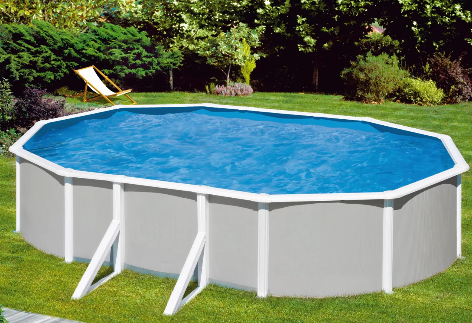 my POOL BWT Ovalpool "BELIZE 4", (Komplett-Set, 10 tlg.), Höhe 132 cm, in v günstig online kaufen