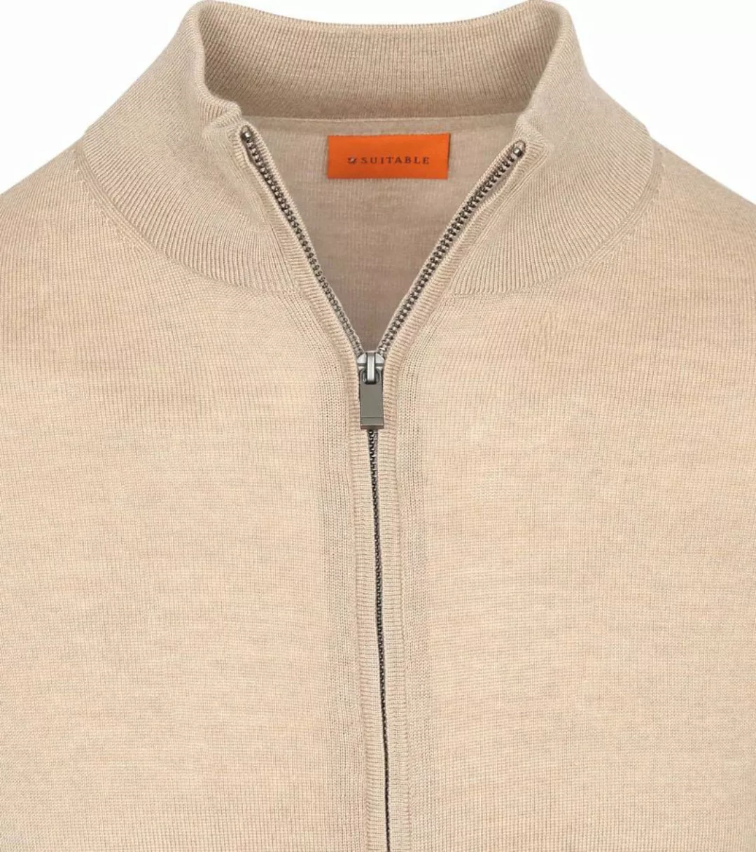 Suitable Cardigan Merino Sand - Größe L günstig online kaufen