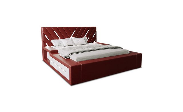 Sofa Dreams Boxspringbett Contrada Bett Kunstleder Premium Komplettbett mit günstig online kaufen