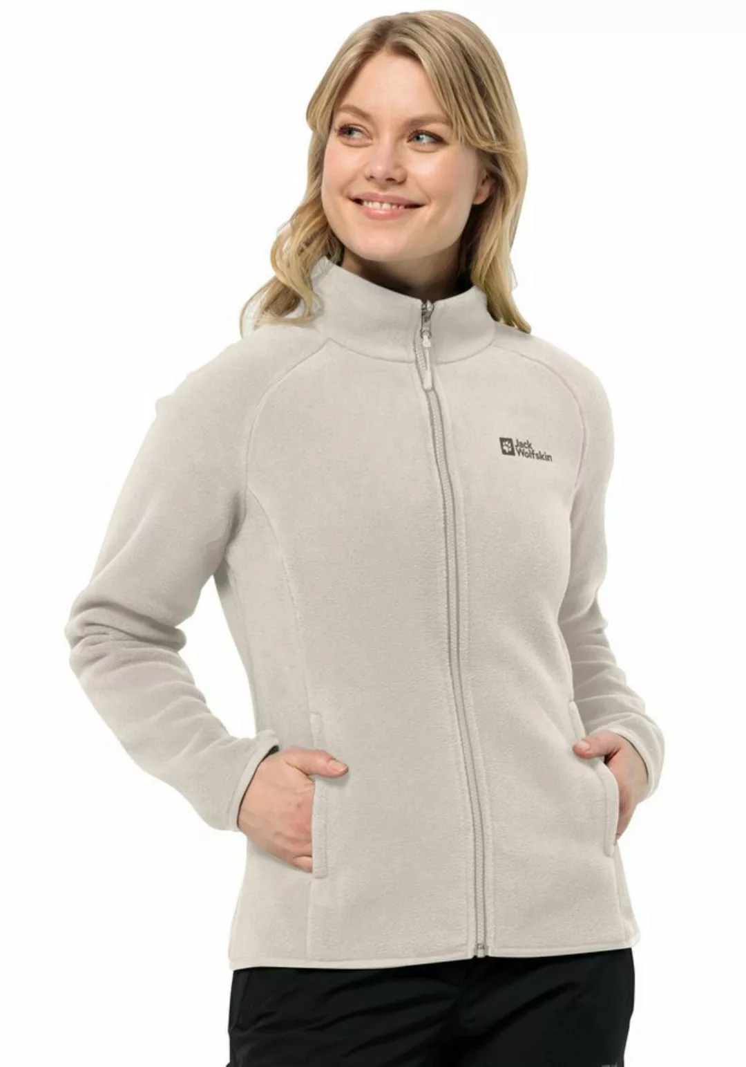 Jack Wolfskin Fleecejacke MOONRISE FZ W mit kurzem Systemreißverschluss für günstig online kaufen