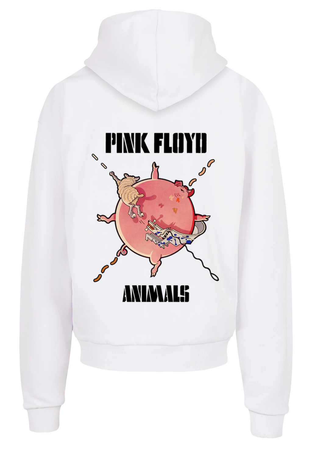 F4NT4STIC Kapuzenpullover "Pink Floyd Fat Pig ANIMALS", Print günstig online kaufen