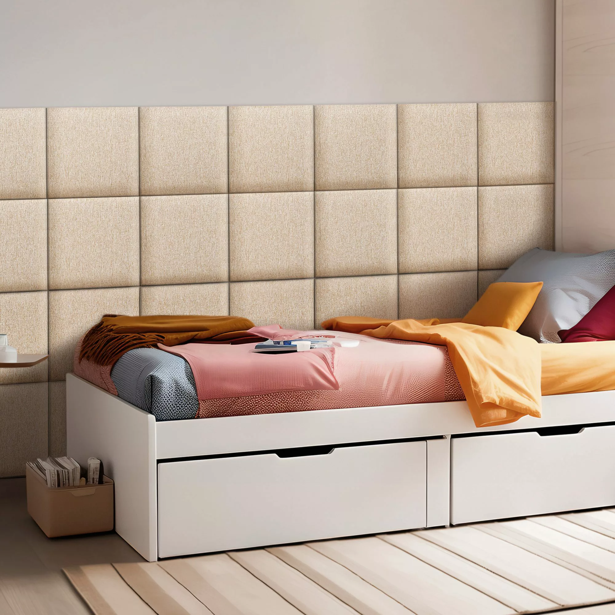 neu.haus Wandpolster, (Set, 4 Stück), »Carpino« günstig online kaufen