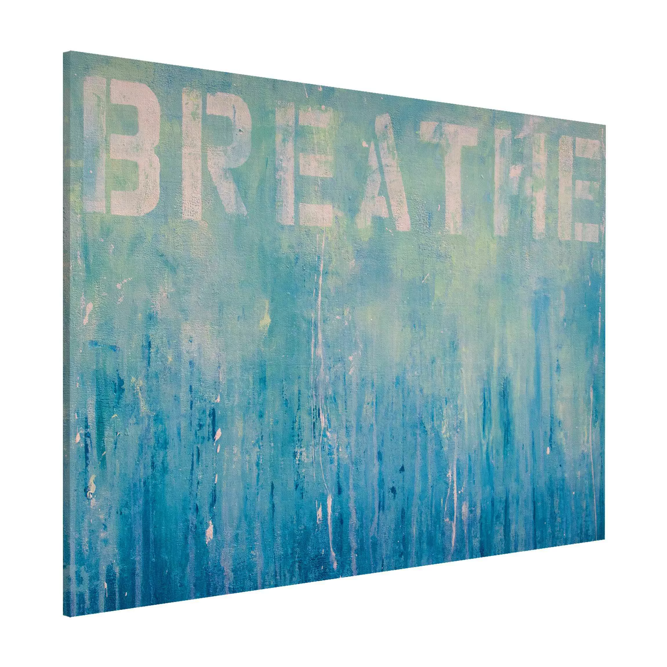 Magnettafel Breathe Street Art günstig online kaufen