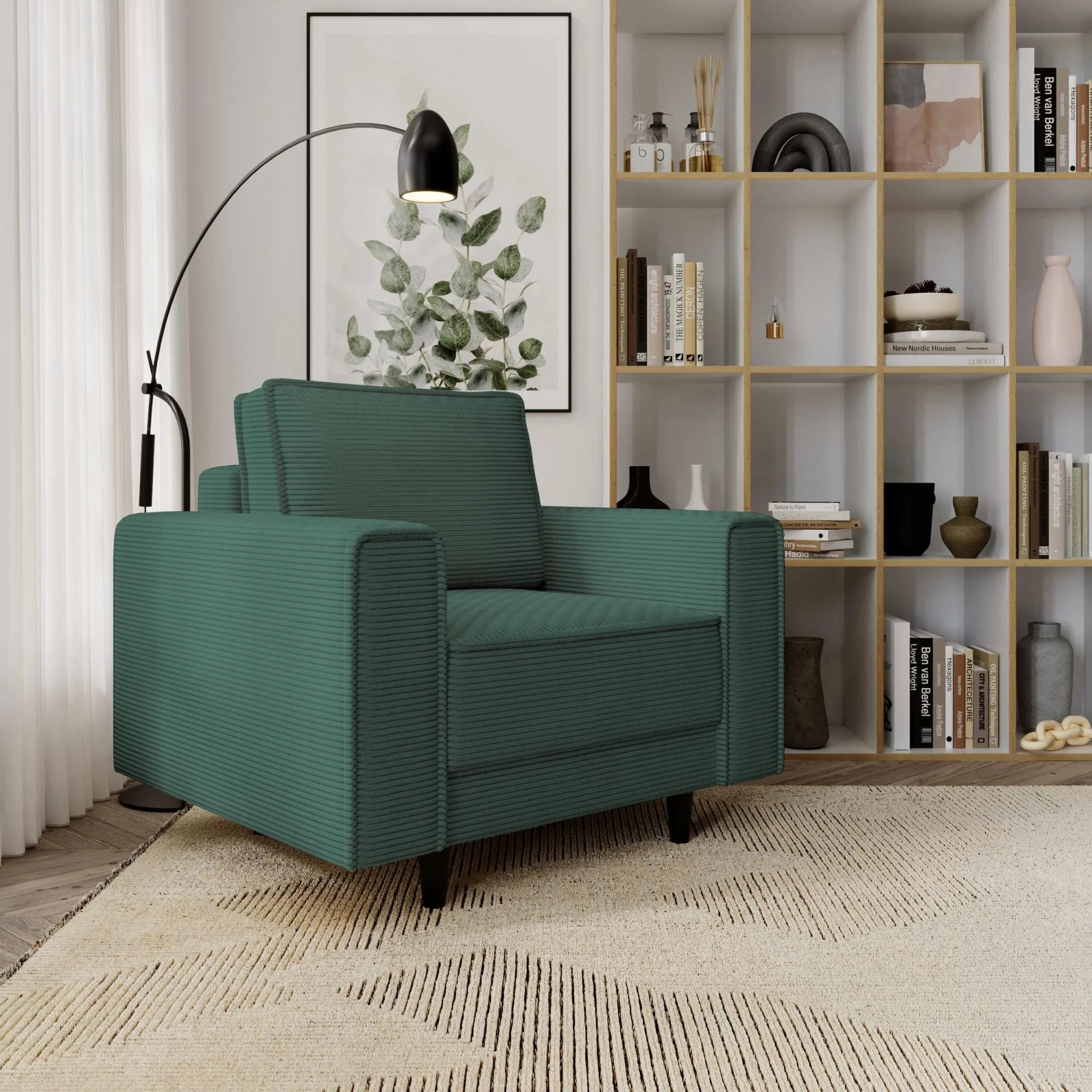 Beautysofa Relaxsessel Monte (Grün Sessel aus günstig online kaufen