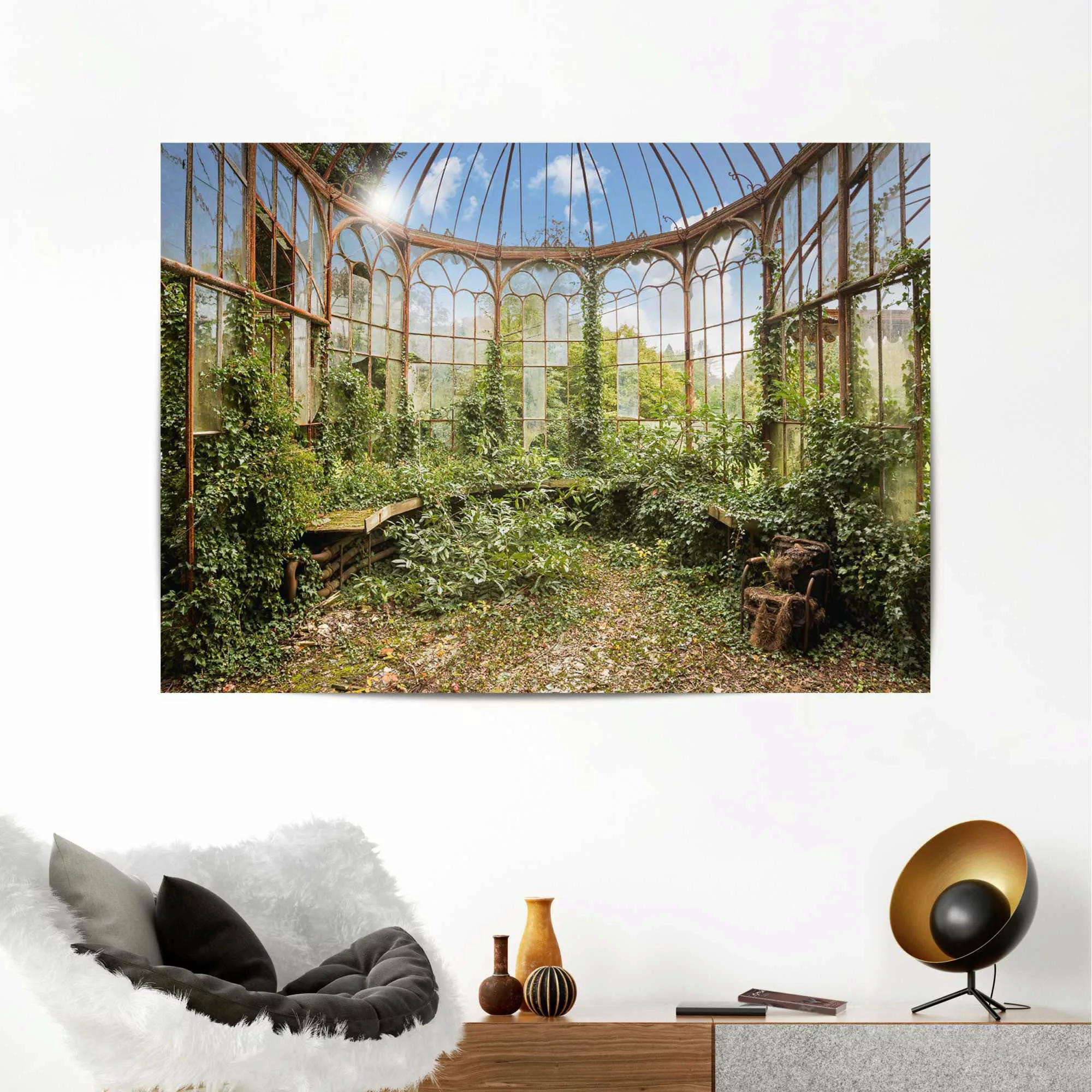 Reinders Poster "Gartenpavillon" günstig online kaufen