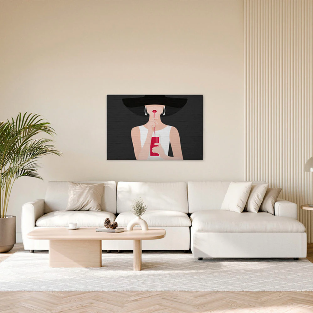 A.S. Création Leinwandbild "Audrey 2 - Wandbild Grau Beige Weiß Keilrahmen günstig online kaufen