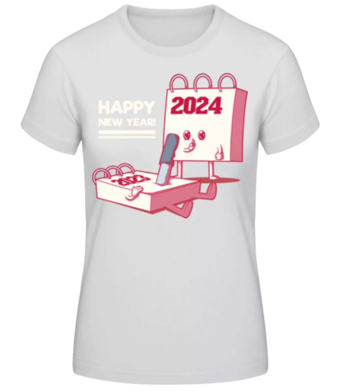 New Year 2024 · Frauen Basic T-Shirt günstig online kaufen