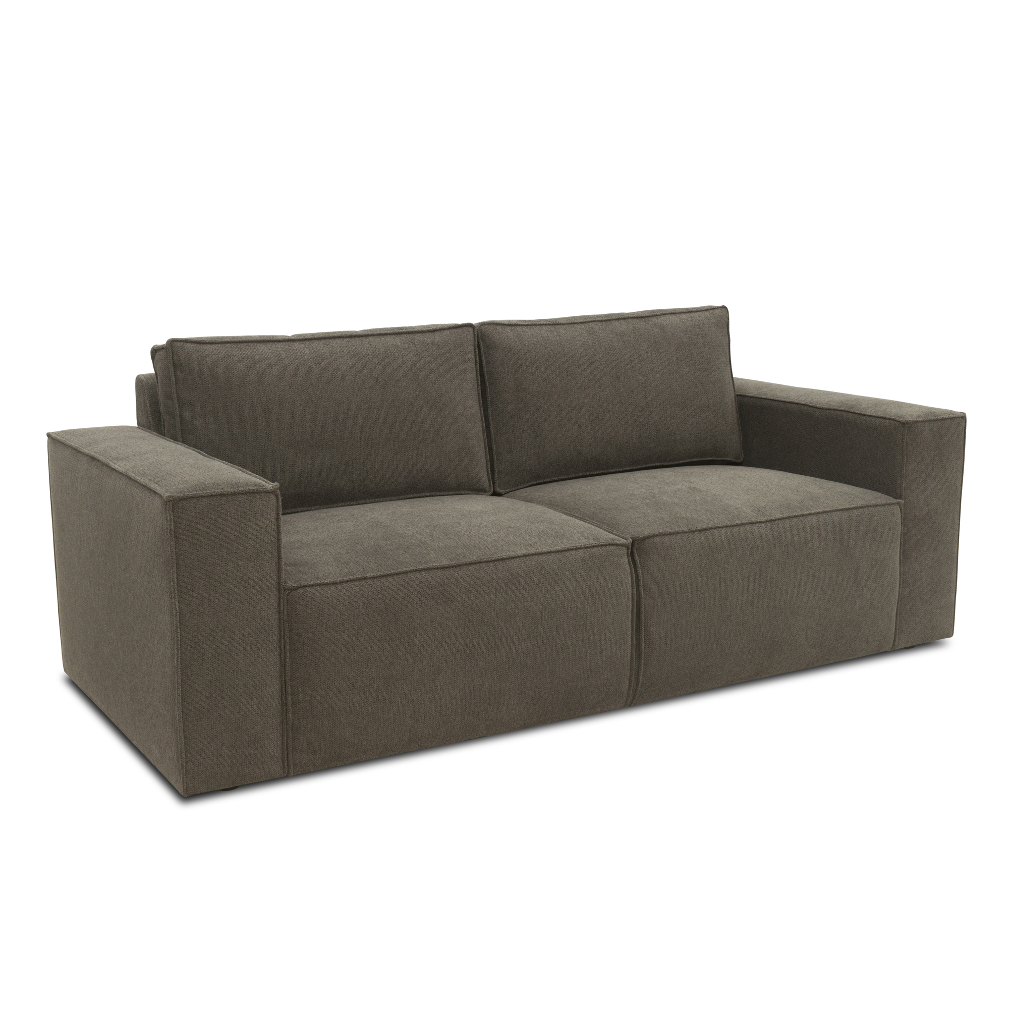 Sofa 100017, 2-Sitzer mit Rückenkissen und Armlehnen, 2er Couch, 210 x 93 x günstig online kaufen