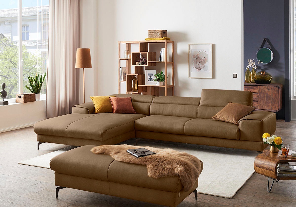 W.SCHILLIG Ecksofa "piedroo, Designsofa mit tollem Sitzkomfort, bequem und günstig online kaufen