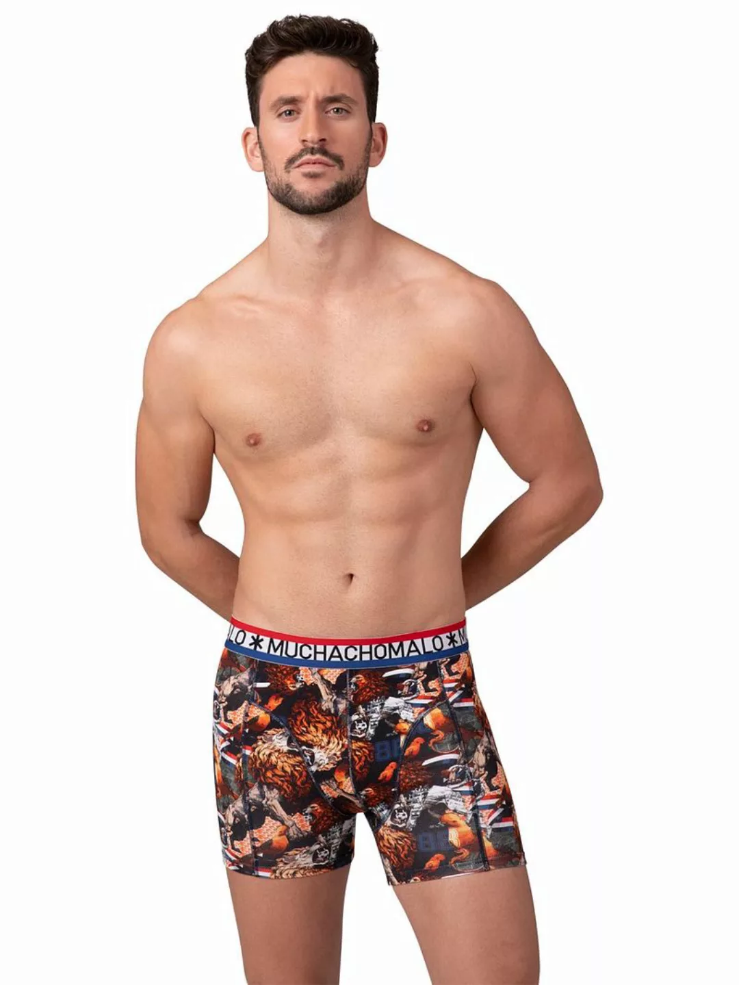 Muchachomalo Boxershorts 2er-Pack Dutch Lion - Größe L günstig online kaufen