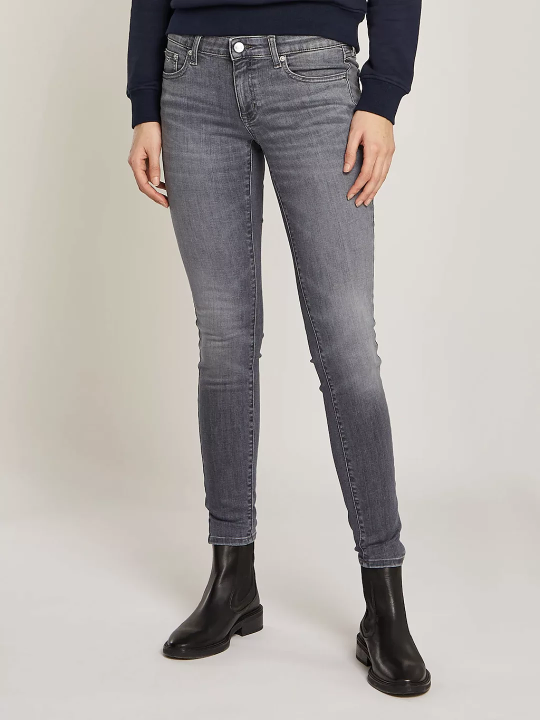 Tommy Jeans Skinny-fit-Jeans Tommy Jeans Damenjeans Low Waist Skinny mit Wa günstig online kaufen