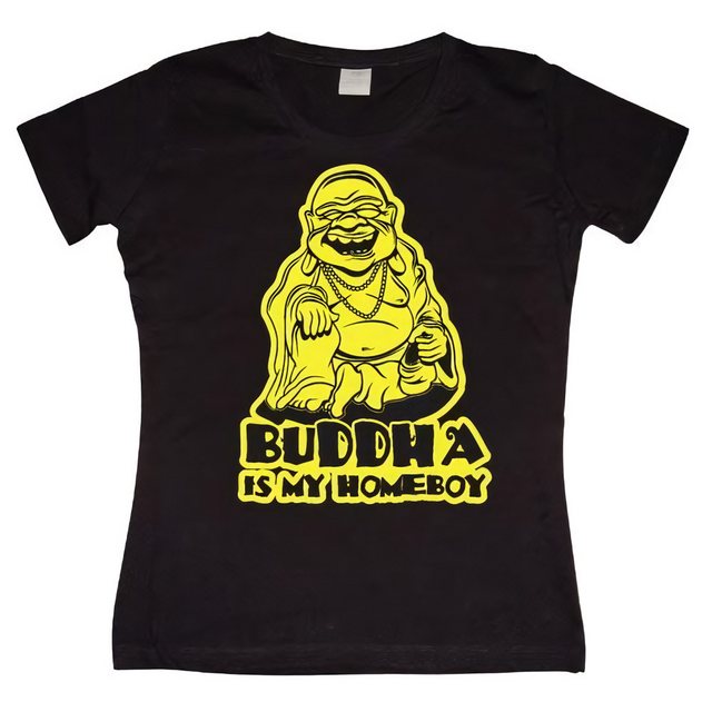 Hybris T-Shirt Buddha Is My Homeboy Girly T-Shirt günstig online kaufen