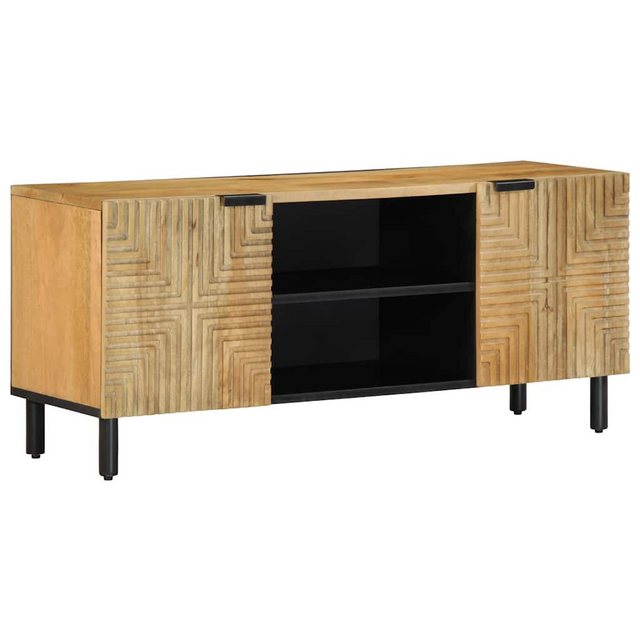 vidaXL TV-Schrank TV-Schrank Braun 105x33x46 cm Massivholz günstig online kaufen