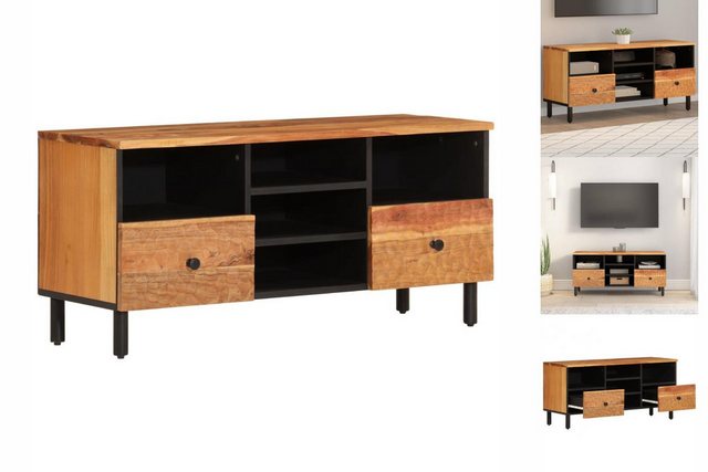 vidaXL TV-Schrank TV Schrank Sideboard Schrank 100x33x46 cm Massivholz Akaz günstig online kaufen