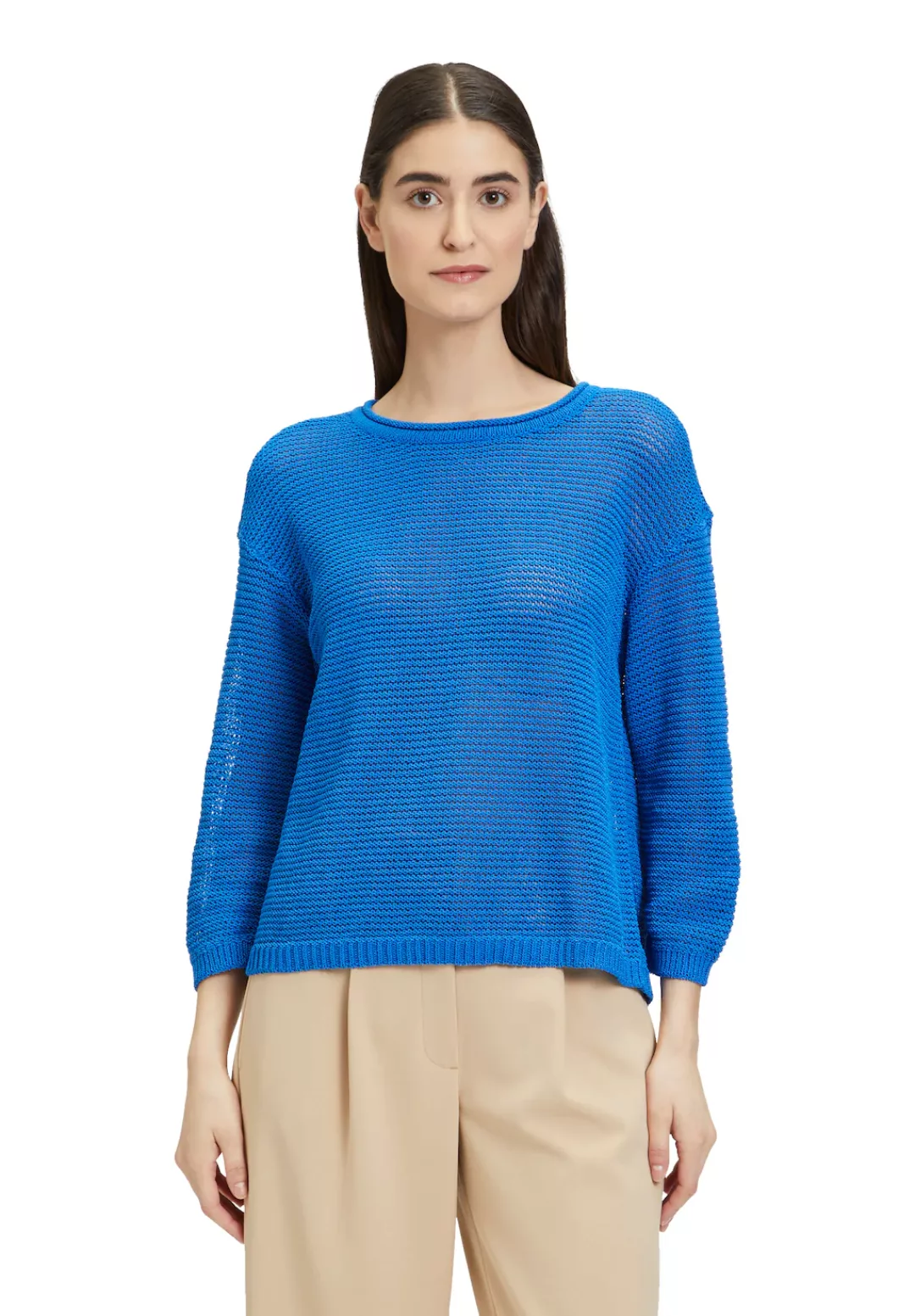 Betty Barclay Strickpullover "Betty Barclay Damen Grobstrick-Pullover mit 3 günstig online kaufen
