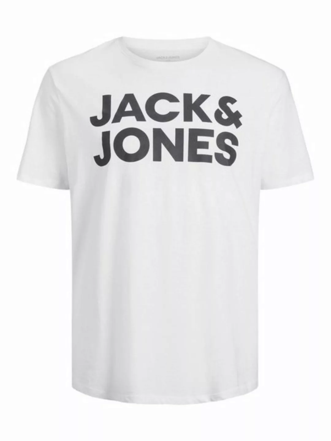 Jack & Jones Herren Rundhals T-Shirt JJECORP LOGO - Regular Fit Plussize günstig online kaufen