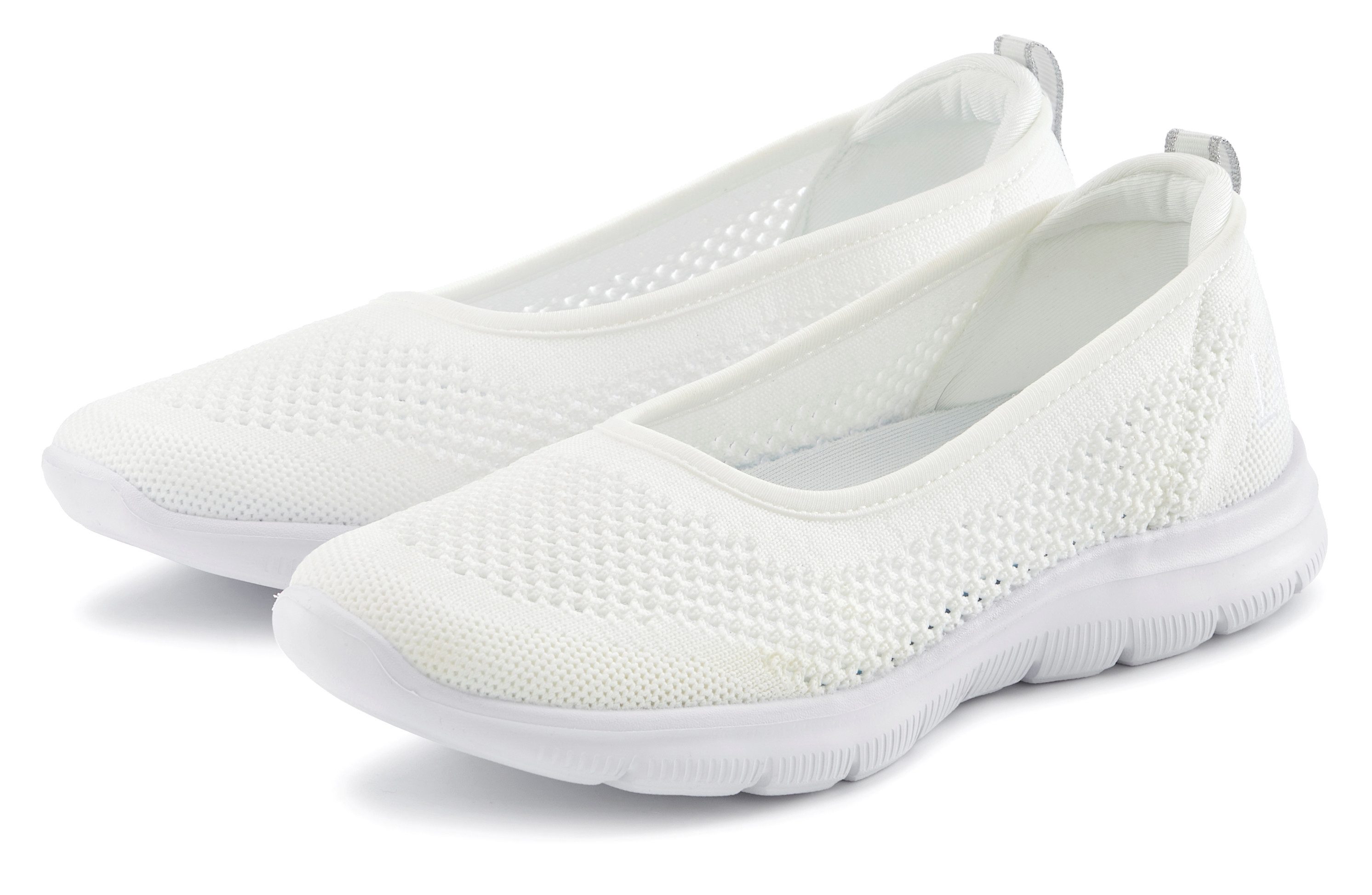 LASCANA Sneaker Ballerinas ultraleichter Slipper, Freizeitschuh günstig online kaufen