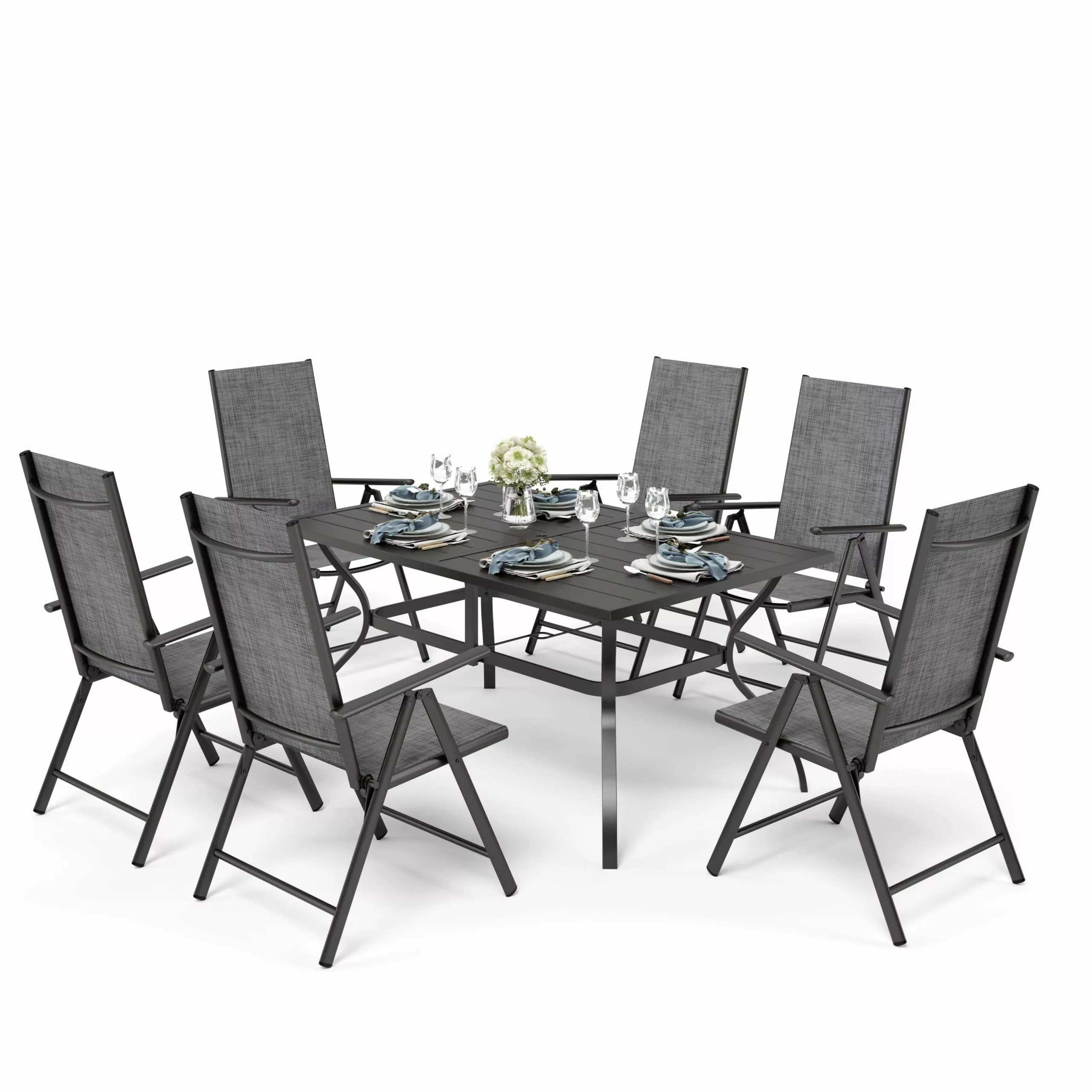 PHI VILLA Garten-Essgruppe, (6 Verstellbar mit günstig online kaufen