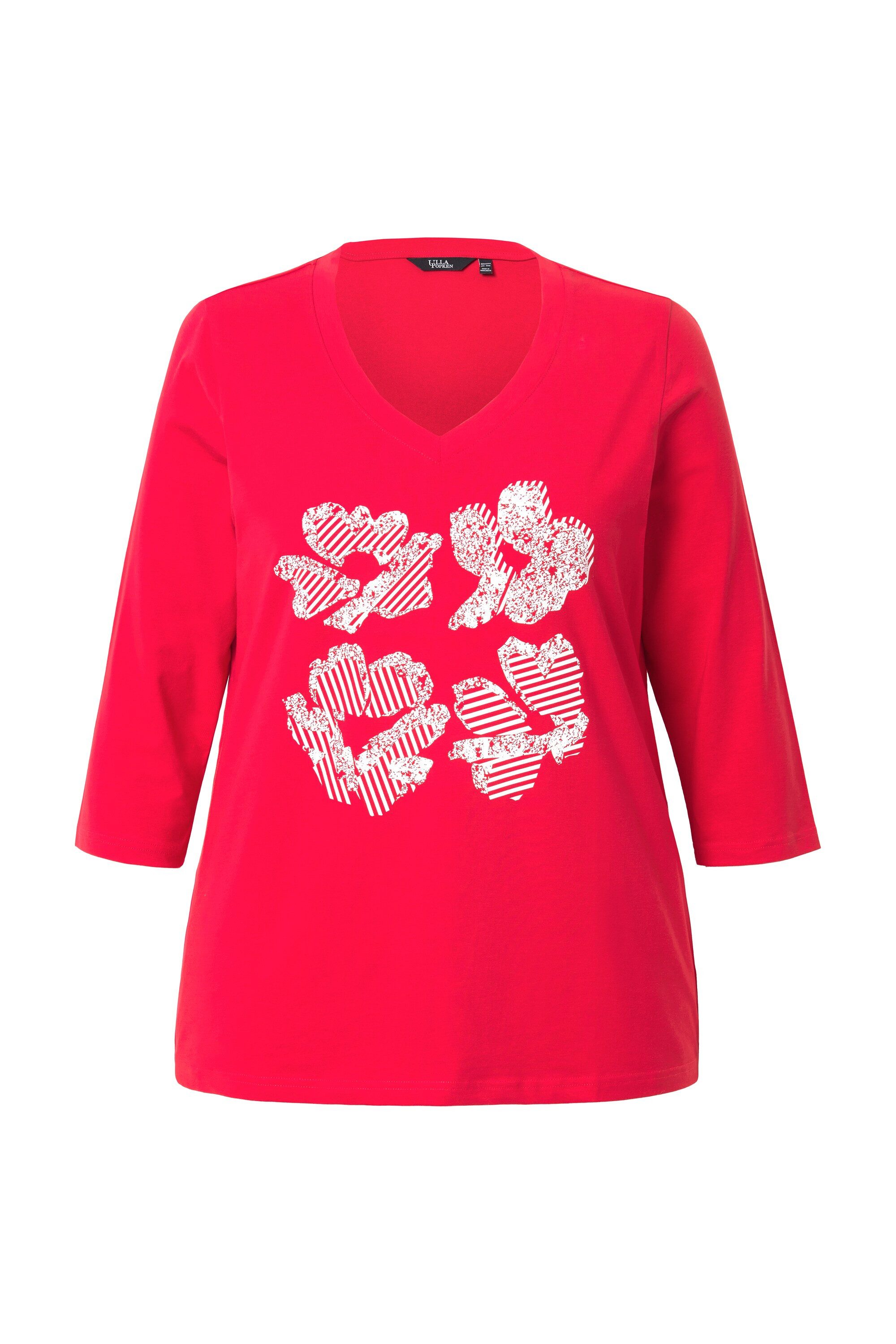 Ulla Popken T-Shirt Shirt Blüten Classic günstig online kaufen
