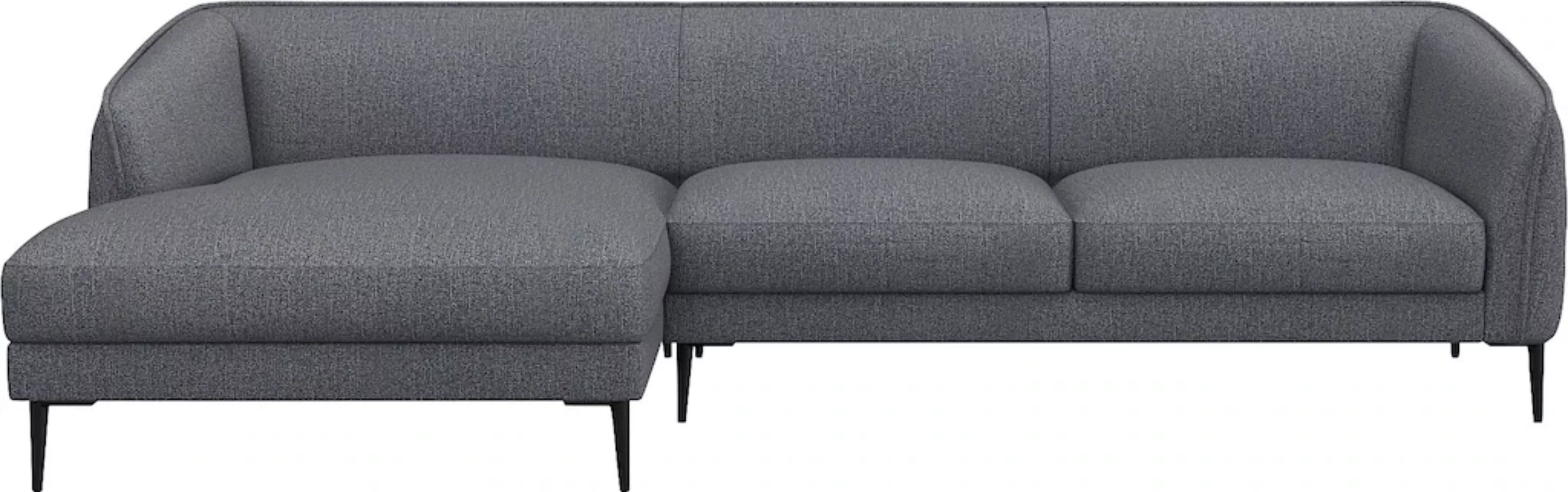 FLEXLUX Ecksofa "Belle Designsofa, L-Form, B/T 288/149 cm", Skandinavisches günstig online kaufen