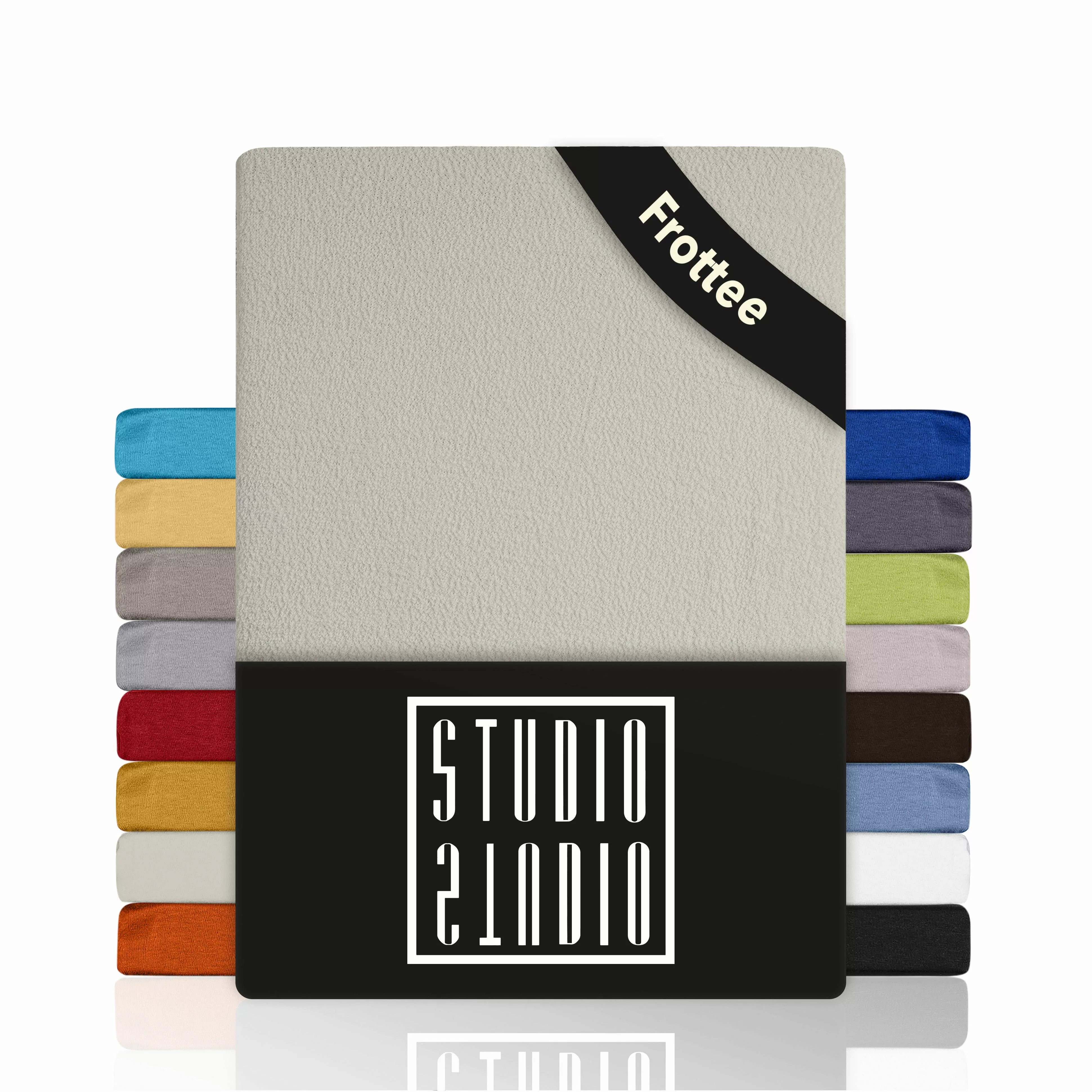 STUDIO Spannbettlaken Frottee, viele Größen, Baumwolle, günstig online kaufen