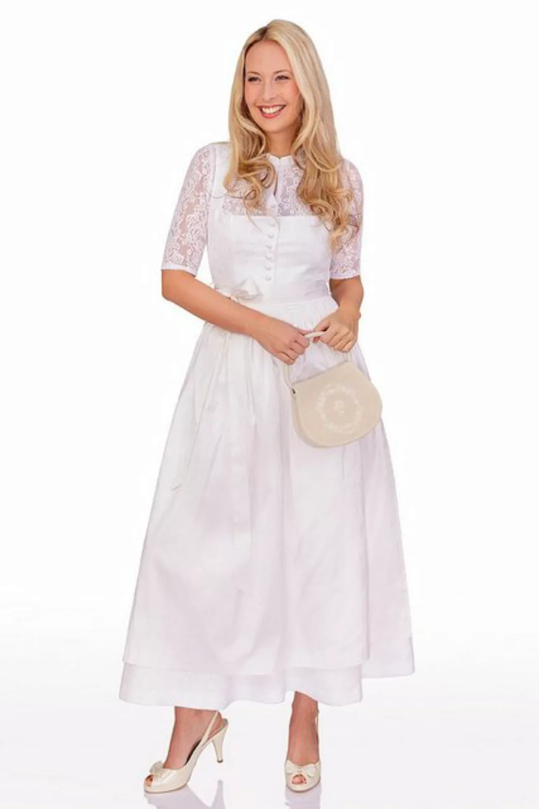 Berwin & Wolff Dirndl Dirndl lang 2tlg. - ILENA - offweiß günstig online kaufen