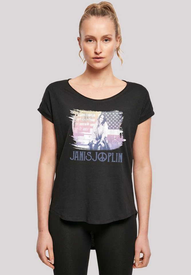 F4NT4STIC T-Shirt Janis Joplin Stove Flag' Print günstig online kaufen