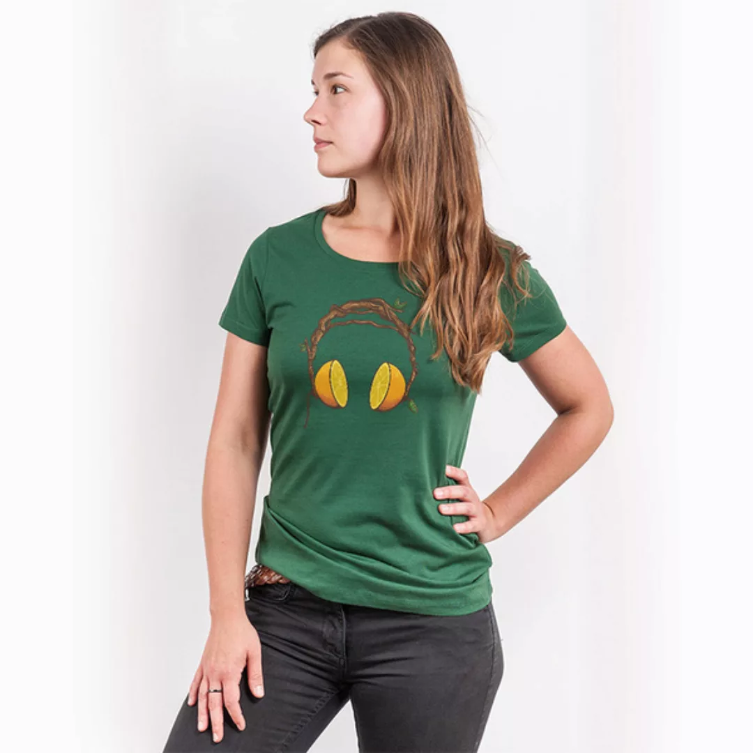 Robert Richter – Orange Beats - Ladies Organic Cotton T-shirt günstig online kaufen