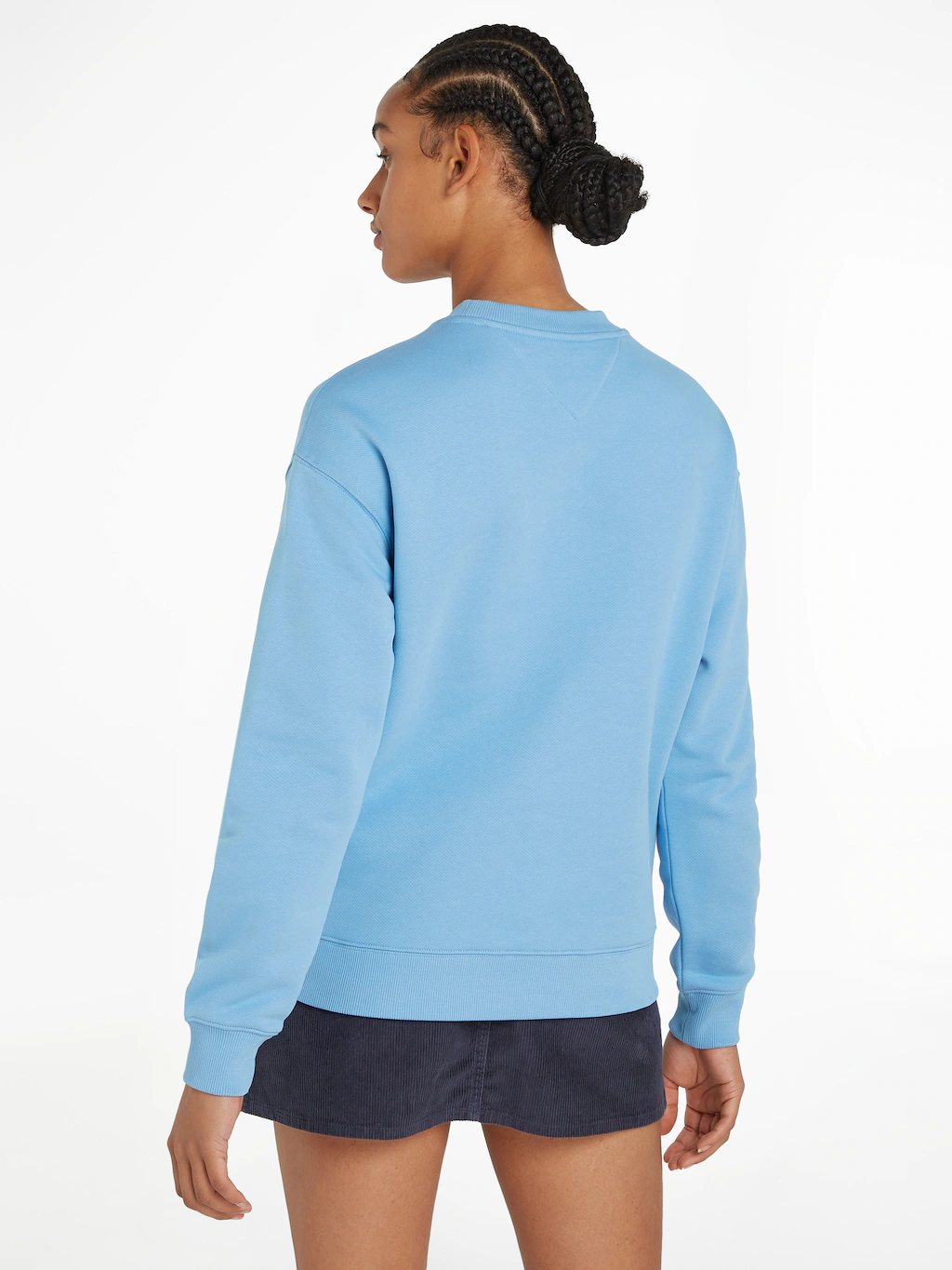 Tommy Jeans Sweatshirt mit Dropshoulder-Design und Frontlogo günstig online kaufen