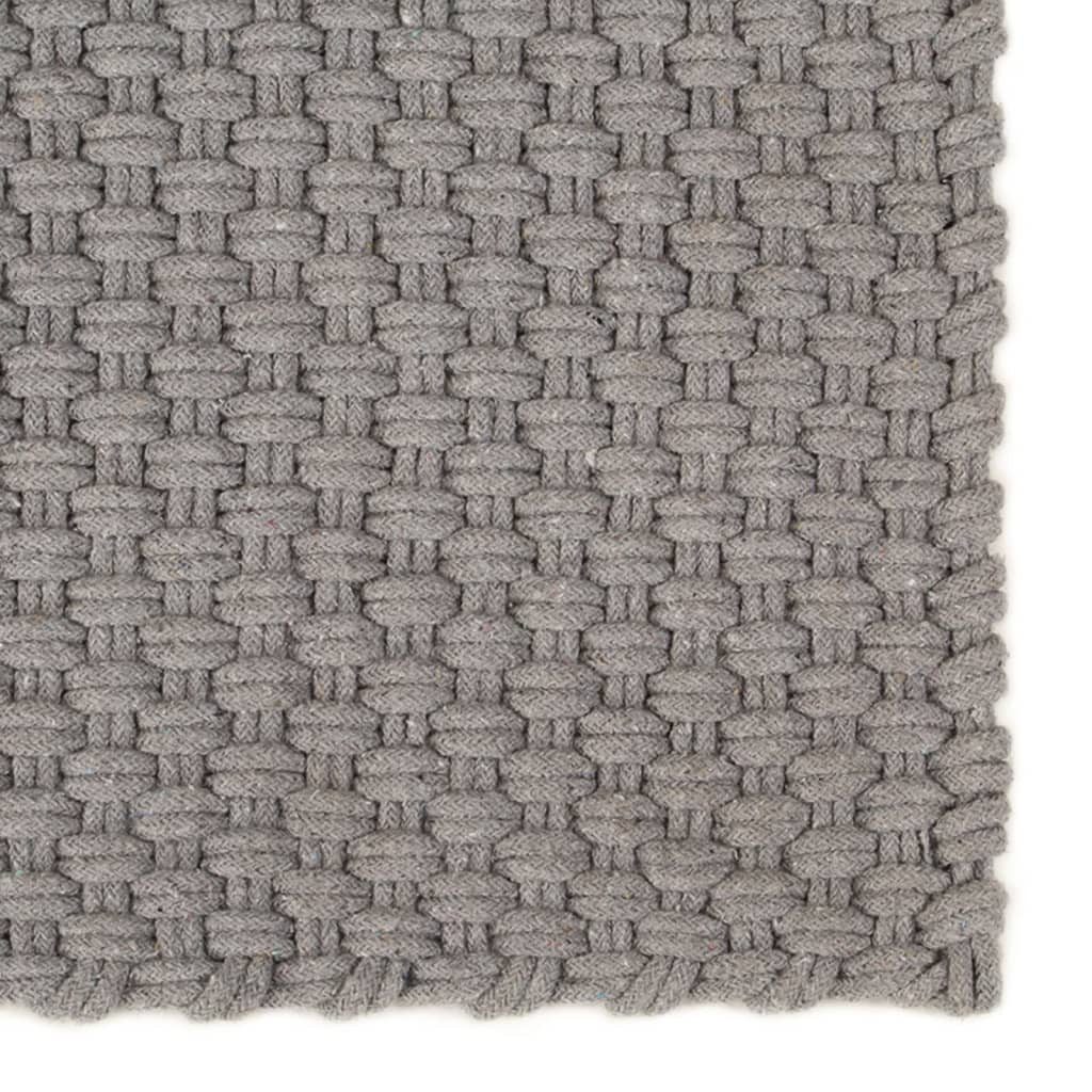 vidaXL Teppich Teppich Rechteckig Grau 160x230 günstig online kaufen