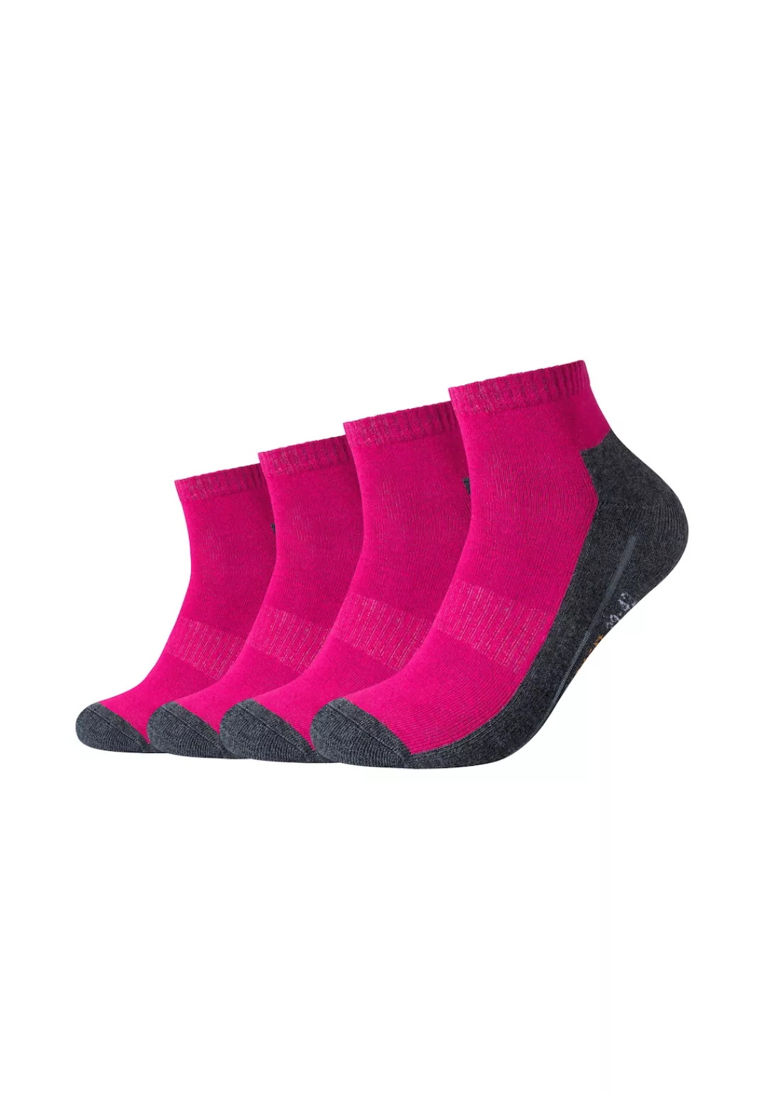 Camano Sportsocken, (4er-Pack), mit entlastender Halbplüschsohle günstig online kaufen