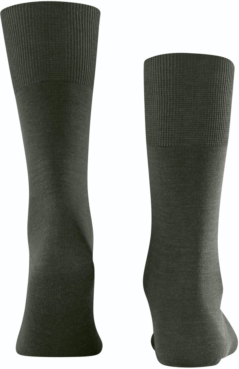 Falke Airport Socke Wool Blend 7155 Dunkelgrün - Größe 39-40 günstig online kaufen