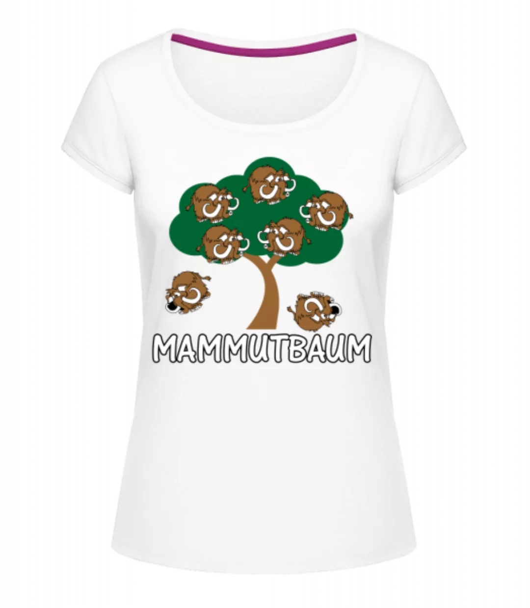 Mammutbaum · Frauen T-Shirt U-Ausschnitt günstig online kaufen