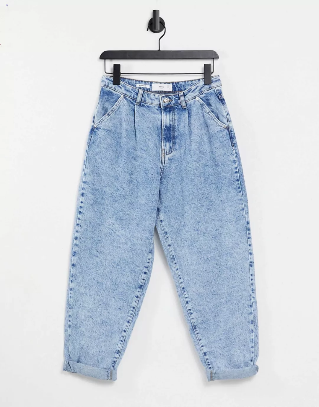 Mango – Legere Jeans in Hellblau günstig online kaufen