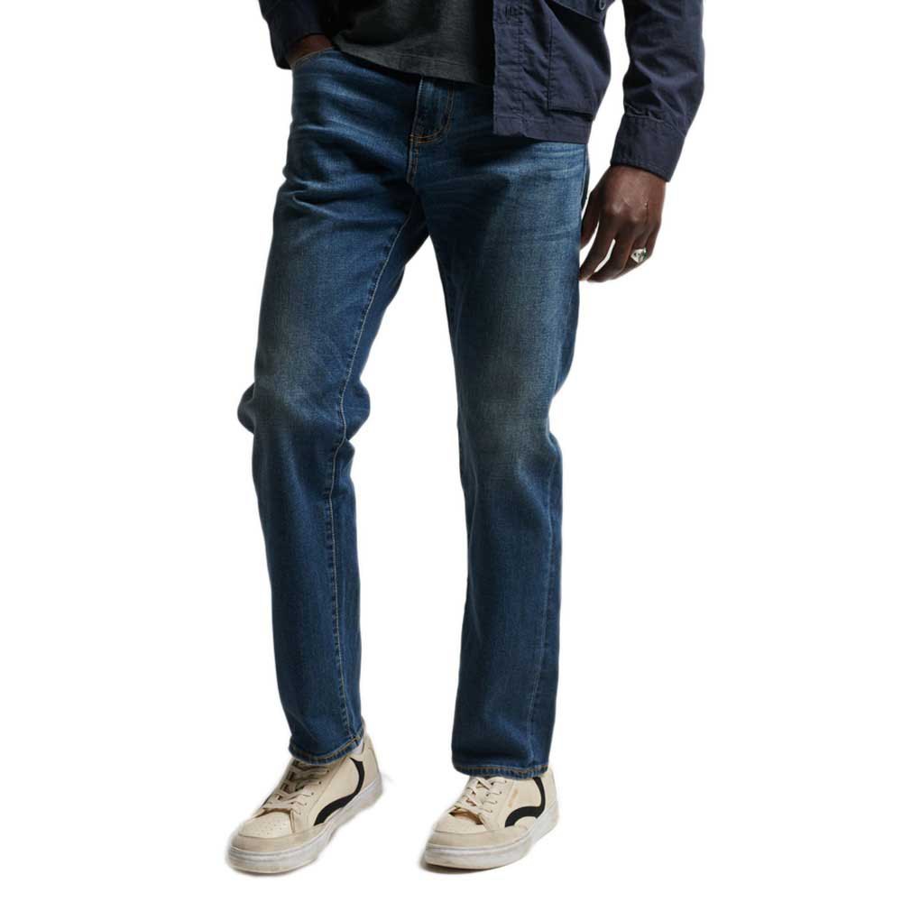 Superdry Tailored Straight Jeans 34 Jefferson Ink Vintage günstig online kaufen