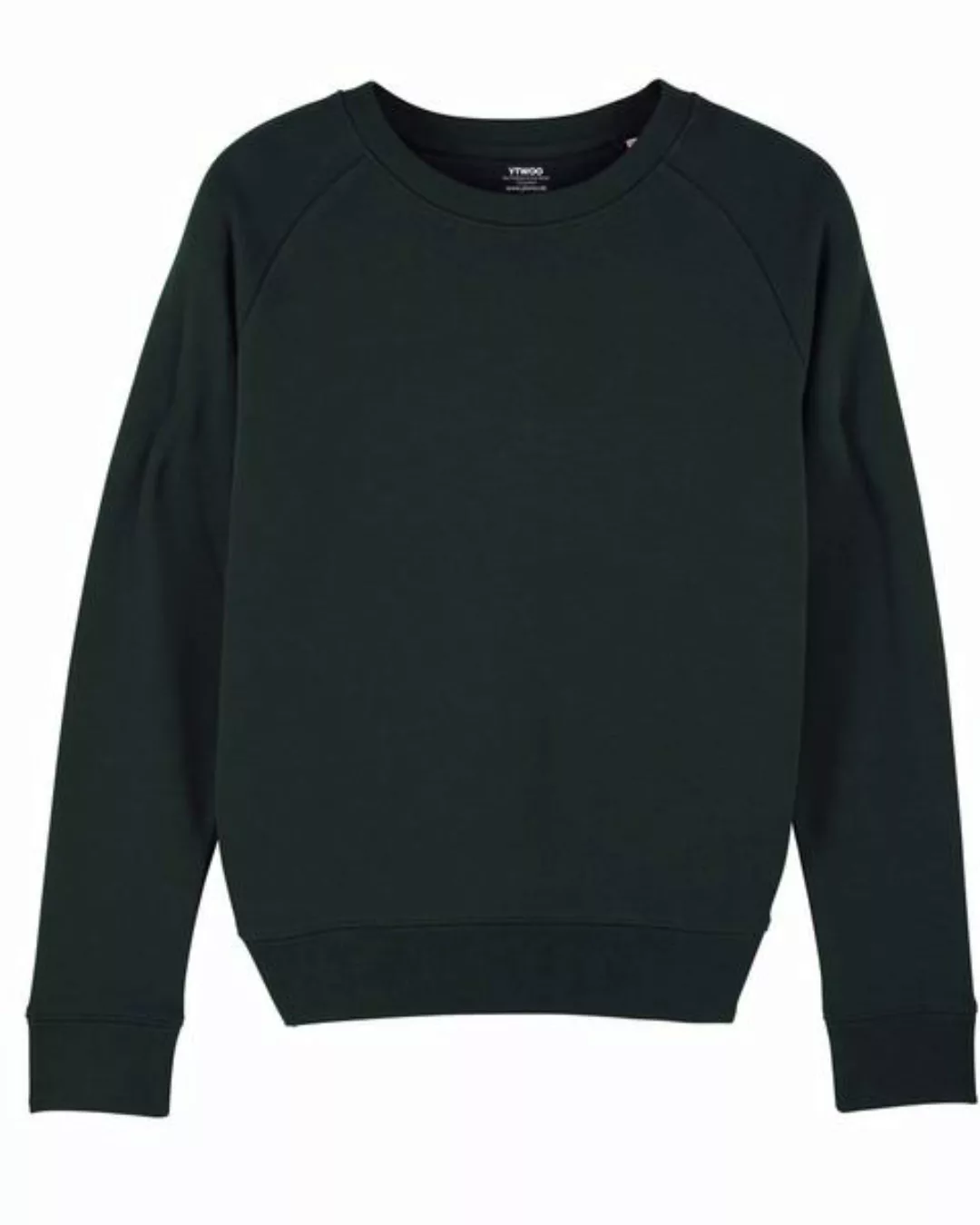 Sweatshirt Basic Damen, Sweater, Pullover, Bio-baumwolle günstig online kaufen