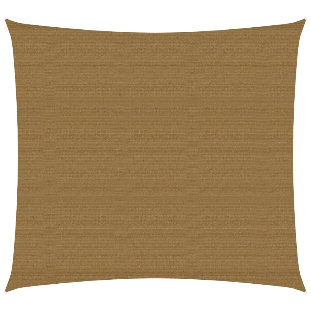 Sonnensegel 160 G/m² Taupe 3,6x3,6 M Hdpe günstig online kaufen