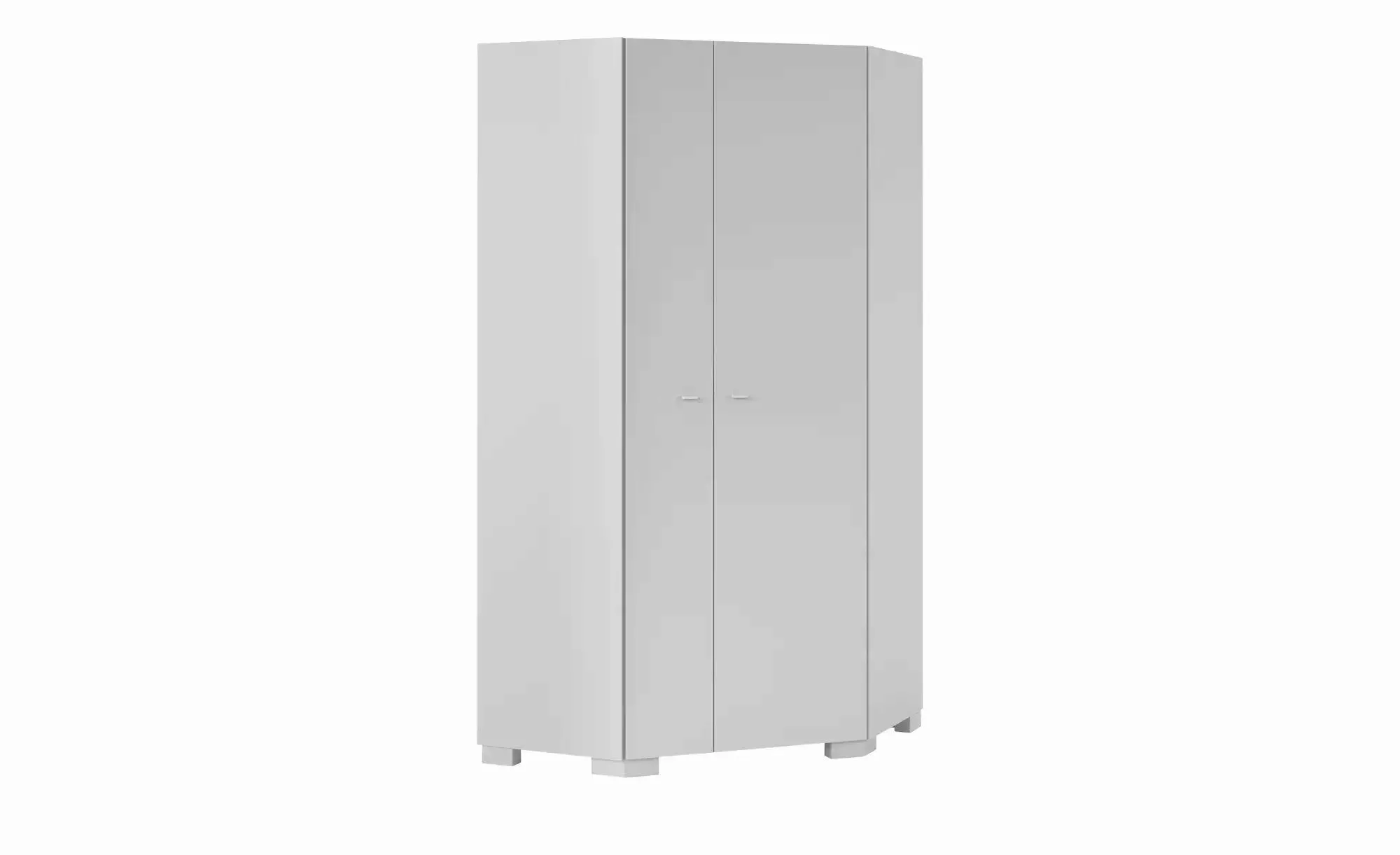 Eck-Schrank  Uni White ¦ weiß ¦ Maße (cm): B: 96,7 H: 200 Jugendmöbel > Jug günstig online kaufen