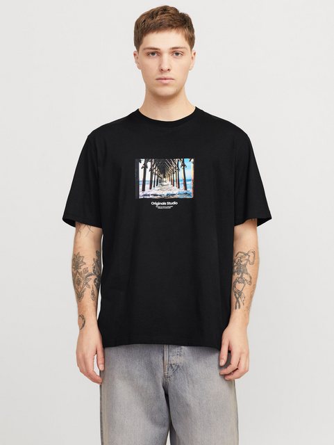 Jack & Jones Kurzarmshirt JORVESTERBRO PICTURE TEE SS CREW NECK SN günstig online kaufen