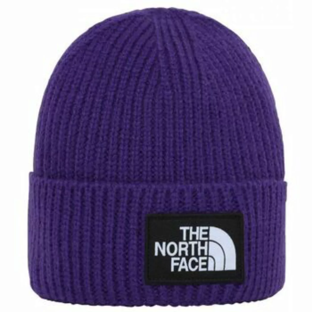 The North Face  Hut NF0A3FJX - LOGO BOX CUFFED-NL41 Peak Purple günstig online kaufen