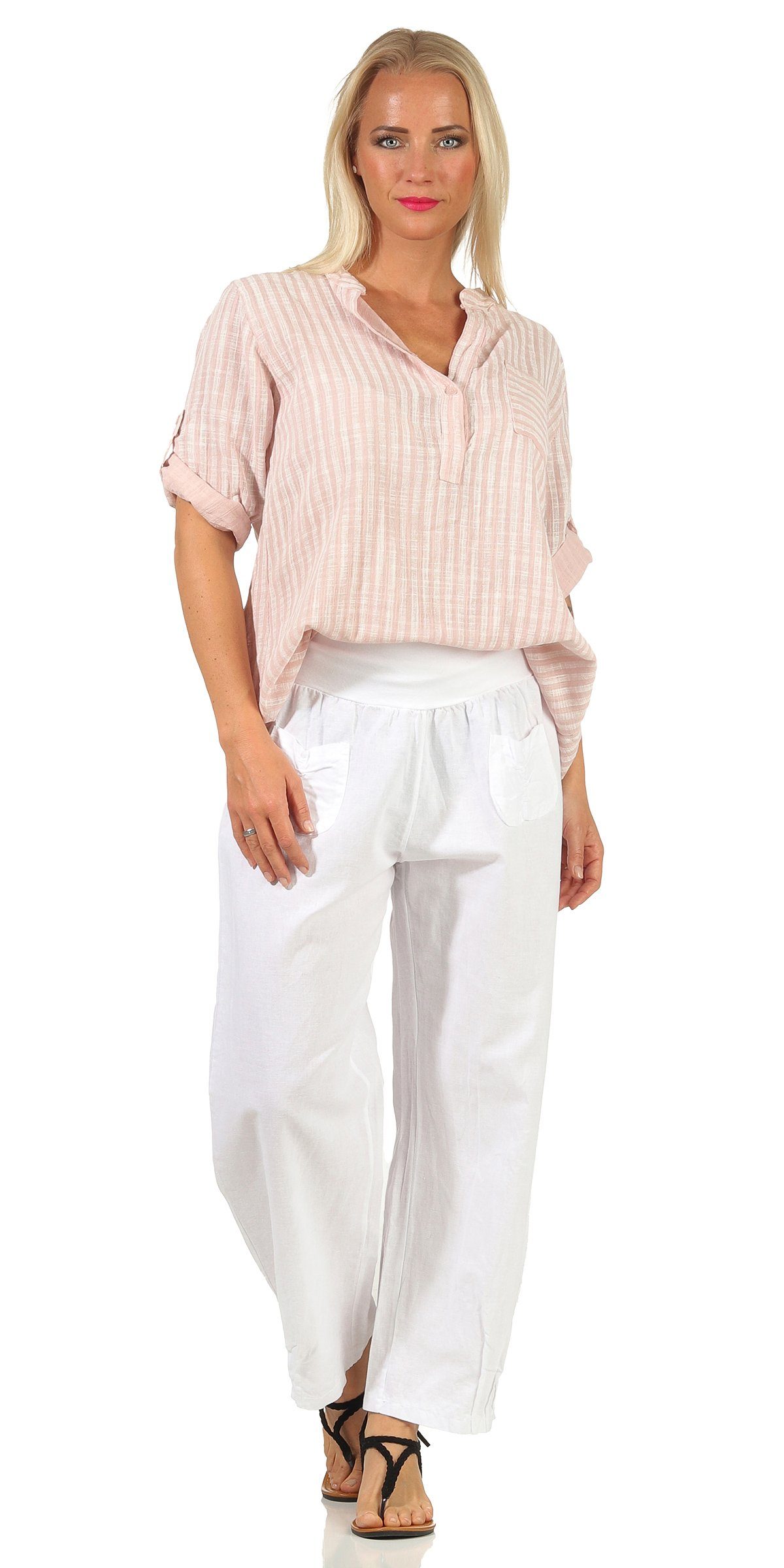 OriginalYou Leinenhose Sommerliche Leinen Pumphose luftig günstig online kaufen