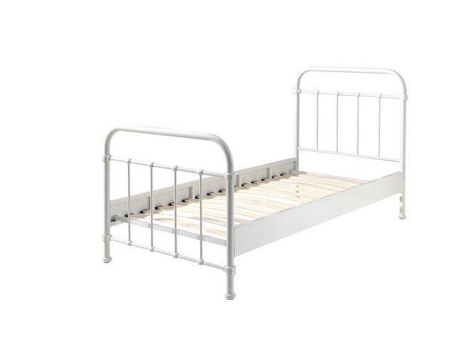 58 aufm Kessel Bettgestell Metallbett Karlyn 210x98x111 Einzelbett Kinderbe günstig online kaufen