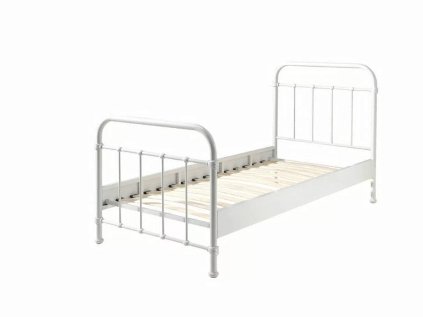 58 aufm Kessel Bettgestell Metallbett Karlyn 210x98x111 Einzelbett Kinderbe günstig online kaufen