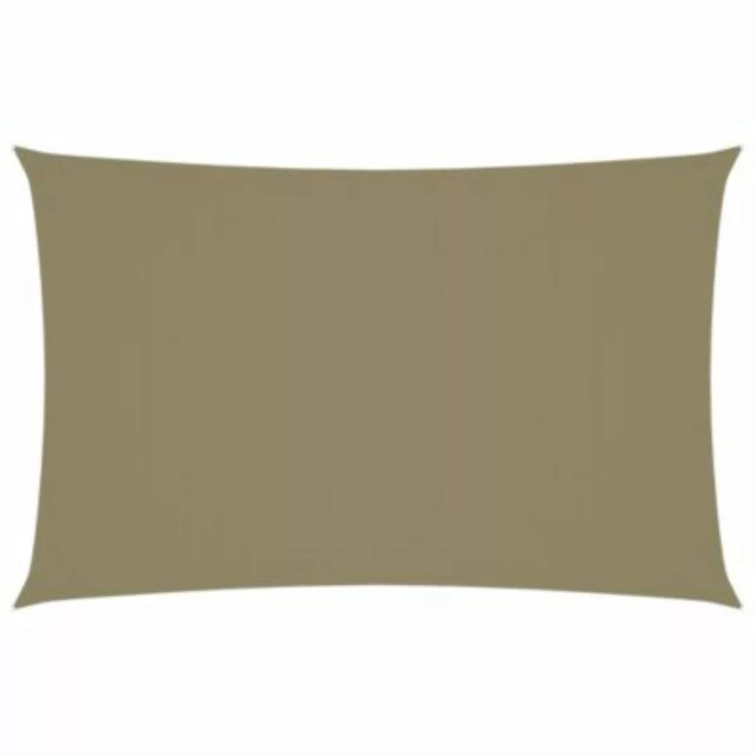 Sonnensegel Oxford-gewebe Rechteckig 2x5 M Beige günstig online kaufen