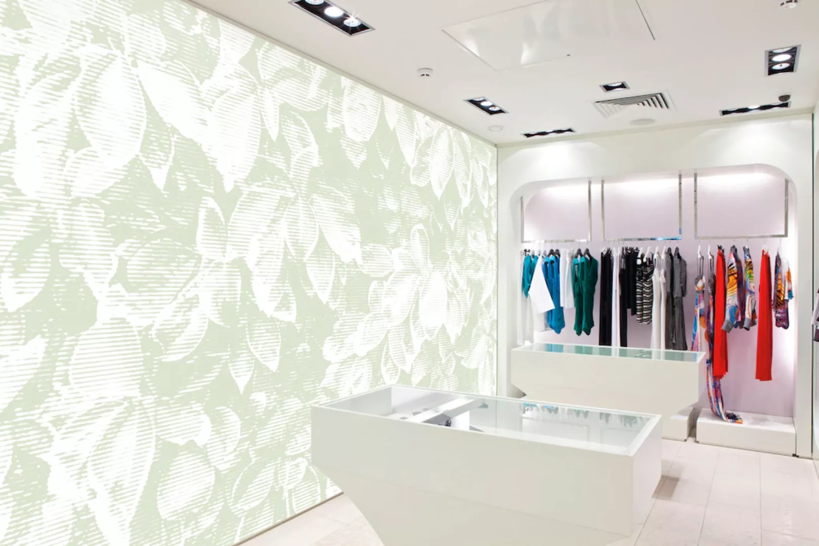 Architects Paper Fototapete »Atelier 47 Light Leaves 2«, floral, Vlies, Wan günstig online kaufen