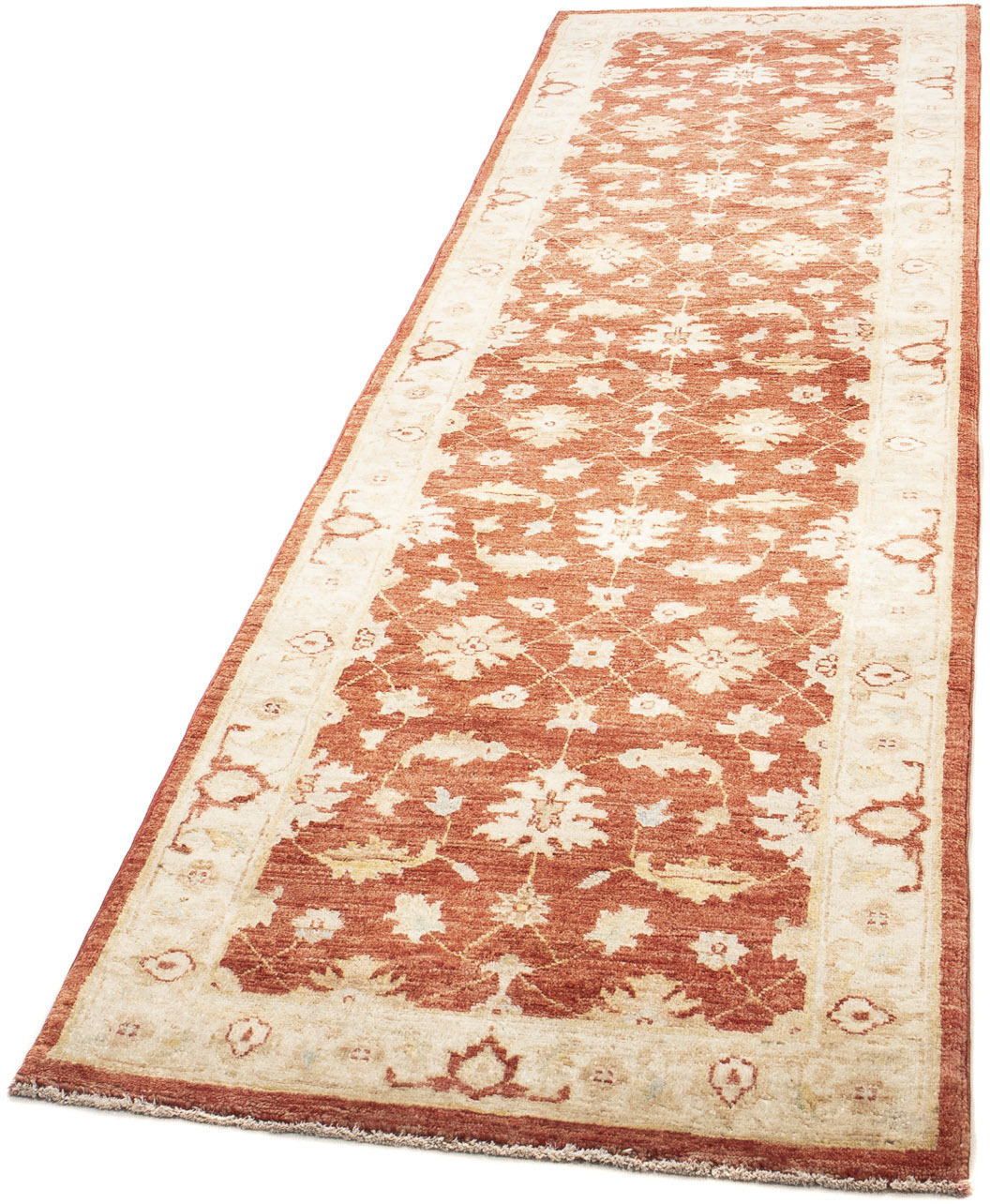 morgenland Orientteppich »Ziegler - 263 x 73 cm - rost«, rechteckig, Wohnzi günstig online kaufen