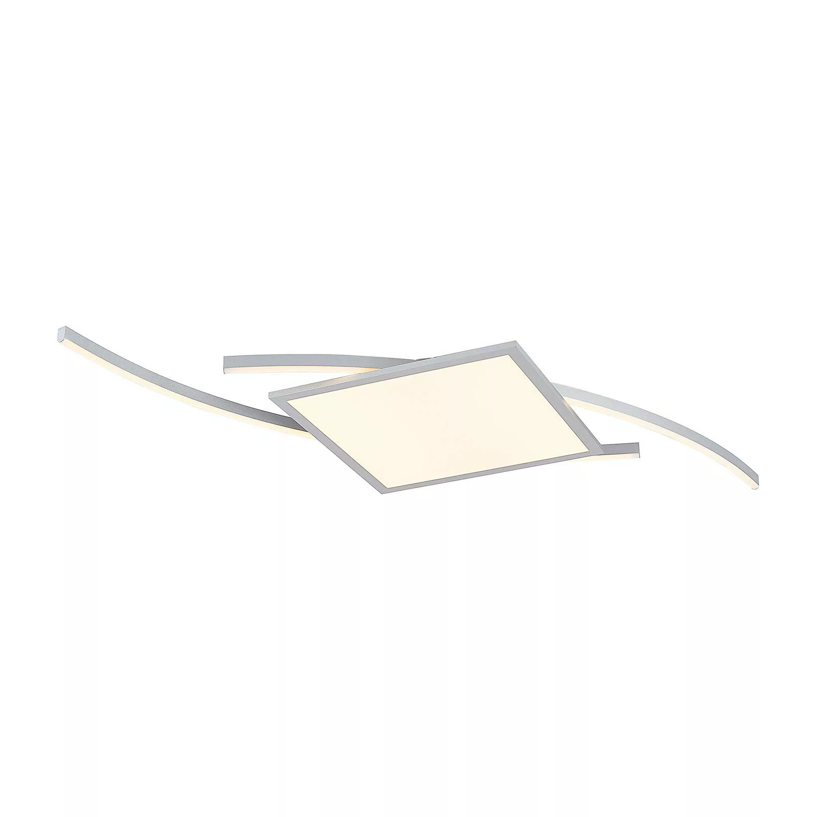 Lucande Tiaro LED-Deckenlampe, eckig, 56,6 cm, CCT günstig online kaufen