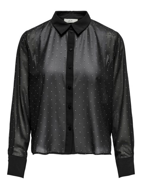 JACQUELINE de YONG Blusenshirt Bluse Hemdkragen Knopfleiste Knopfmanschette günstig online kaufen