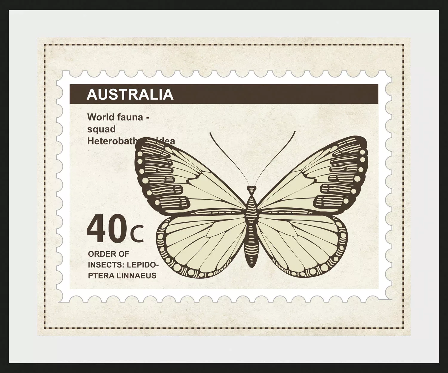 queence Bild "40c", Schmetterlinge, (1 St.) günstig online kaufen